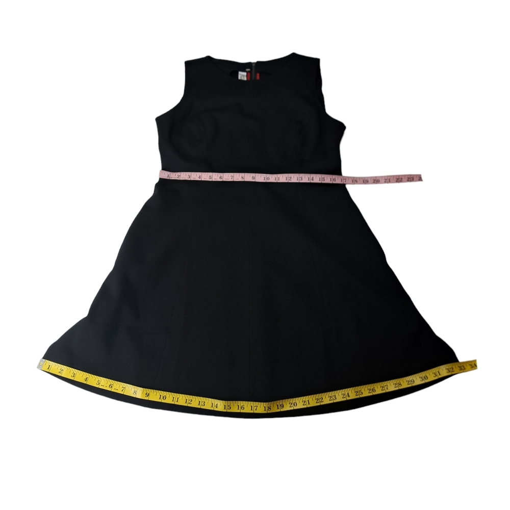 SPANX Women's The Perfect Fit & Flare Black Ponte Sleeveless Dress Size L - Picture 8 of 16